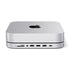 Satechi Stand & Hub For Mac Mini/Studio With NVME SSD Enclosure (Silver) - Digital3d.com.au